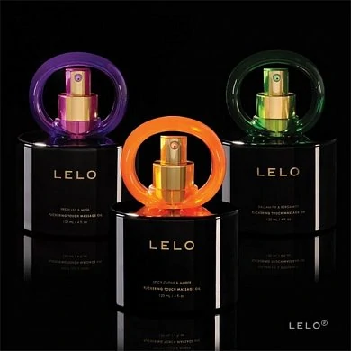 Массажное масло Lelo с частицами золота — купить в секс-шопе LoveDoctor