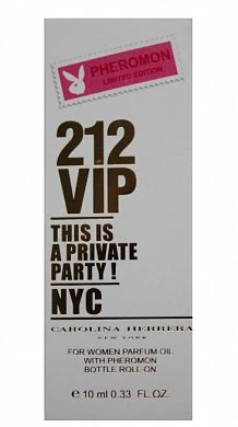 Парфюмерное масло CH 212 VIP women № 40 — купить в секс-шопе LoveDoctor