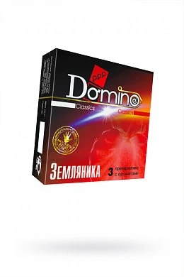 Презервативы Domino Classics земляника 3 шт — фото 2