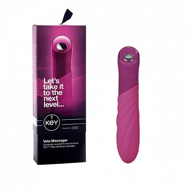 Вибратор Key by Jopen - Vela - Raspberry Pink розовый — купить в секс-шопе LoveDoctor