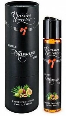 Массажное масло Huile Massage Oil с ароматом экзотических фруктов 59 мл — купить в секс-шопе LoveDoctor