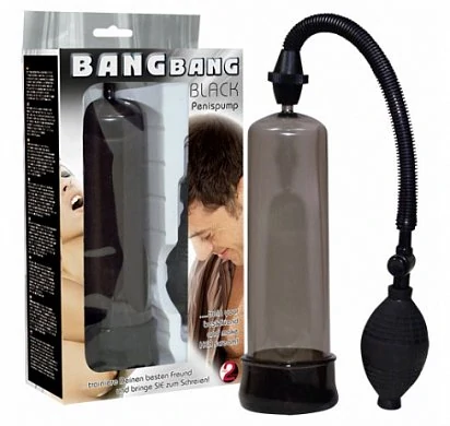 Помпа для пениса Bang Bang черная — купить в секс-шопе LoveDoctor