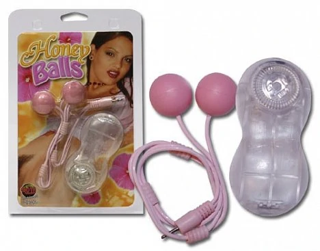 Виброшарики розовые Honey Balls — купить в секс-шопе LoveDoctor