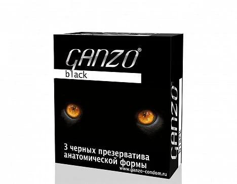 Презервативы Ganzo Black Черные № 3 — фото 2