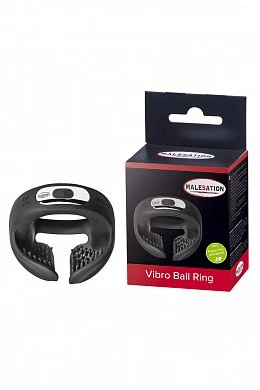 Эрекционное виброкольцо Malesation Vibro Ball Ring черное 6 см — купить в секс-шопе LoveDoctor