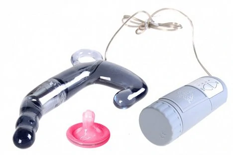Массажер простаты Mens Pleasure - Grey — купить в секс-шопе LoveDoctor