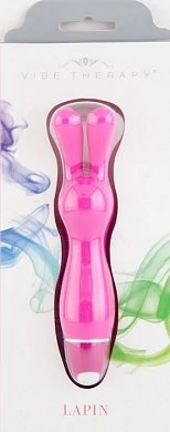 Вибратор для стимуляции клитора Vibe Therapy Lapin розовый 10,5 см — купить в секс-шопе LoveDoctor
