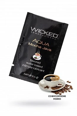 Лубрикант Mocha Java со вкусом кофе мокка 3 мл — купить в секс-шопе LoveDoctor