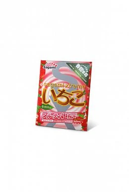 Sagami Xtreme Strawbery латексные №1 — фото 2