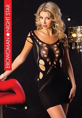 Мини платье черное S/L — купить в секс-шопе LoveDoctor