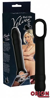 Анальный вибратор Velvet с кольцом — купить в секс-шопе LoveDoctor