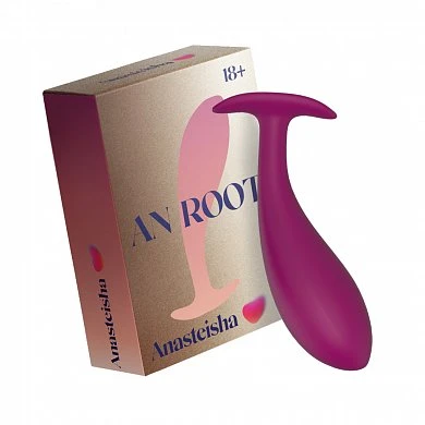 Анальная втулка для ношения AN Root фиолетовый 11 см — купить в секс-шопе LoveDoctor