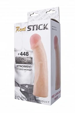 Фаллоимитатор-насадка RealStick #448 16,5 см — фото 6