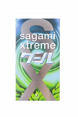 Презервативы Sagami Xtreme Mint латексные №10 — фото 3