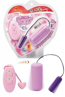 Виброяйца для вагины и ануса с дистанционным управлением Размер длина 7 см Тип батареек	3 х ААА