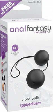 Анальные шарики Fantasy Collection Elite Vibro Balls — купить в секс-шопе LoveDoctor