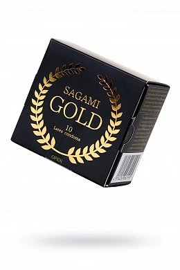 Презервативы Sagami Gold латексные №10 — купить в секс-шопе LoveDoctor