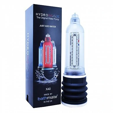 Гидронасос для увеличения члена Bathmate Hydromax X40 Brilliant 35 см — фото 2