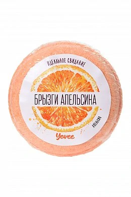 Бомбочка для ванны «Брызги апельсина» с ароматом апельсина 70 г — фото 3