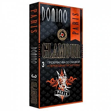 Презерватив Domino glamour париж 3 шт — купить в секс-шопе LoveDoctor