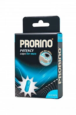 Энергетические капсулы Ero Prorino black line Libido мужские 10 шт — купить в секс-шопе LoveDoctor