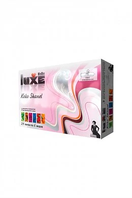 Презервативы Luxe Mini Box Коко шанель 18 см №3 24 шт — фото 2
