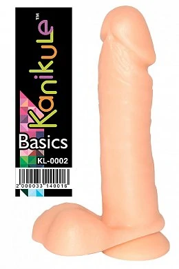 Фаллоимитатор на присоске Kanikule Basics 17,4 см — купить в секс-шопе LoveDoctor