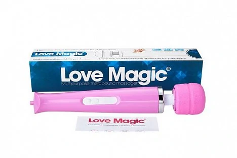 Вибромассажер Hitachi Magic Wand беспроводной 20 режимов розовый — фото 2