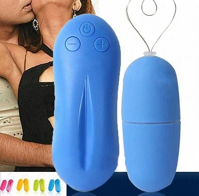 Водонепроницаемое виброяйцо 60 скоростей голубое — купить в секс-шопе LoveDoctor