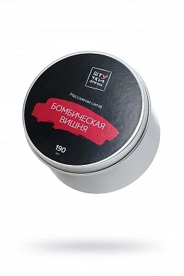 Массажная свеча Штучки-Дрючки "Бомбическая вишня", 190 г — купить в секс-шопе LoveDoctor
