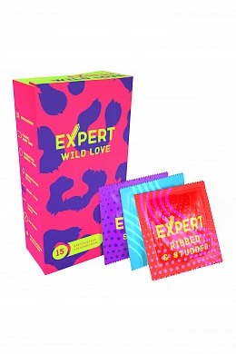 Презервативы Expert Wild Love микс №15 — купить в секс-шопе LoveDoctor