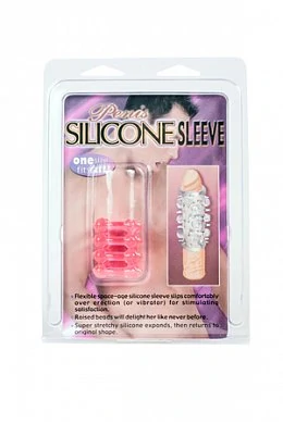 Эрекционное кольцо широкое SILICON RING розовое — фото 2