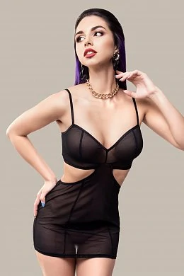 Комбинация Waname Fascination чёрная (42-44) — купить в секс-шопе LoveDoctor