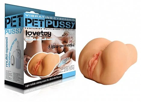 Вибровагина Pet Pussy LoveToy 17 см — купить в секс-шопе LoveDoctor