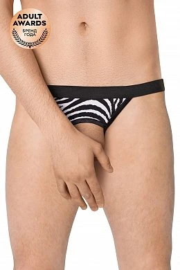Стринги мужские с вырезом SoftLine Collection чёрные OS — купить в секс-шопе LoveDoctor