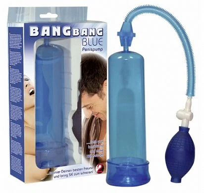 Помпа для пениса Bang Bang Blue — купить в секс-шопе LoveDoctor
