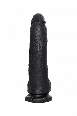 Фаллоимитатор Pipedream King Cock с мошонкой черный 25 см — фото 2