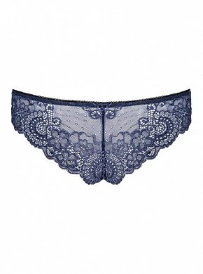 Трусики кружевные Auroria Panties Obsessive синие S/M — фото 2