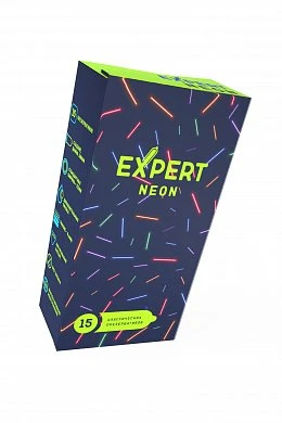 Презервативы Expert Neon светящиеся в темноте №15 — фото 2
