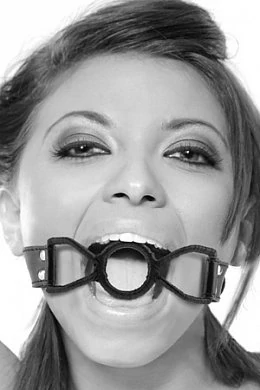 Кляп рамка Spider Gag черный — фото 3