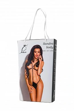 Боди Me Seduce Queen of hearts Sandra белое S/M — фото 5
