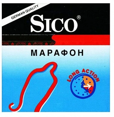 Презерватив Sico Марафон классические 3 шт — купить в секс-шопе LoveDoctor
