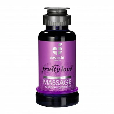 Лосьон для Массажа Swede Fruity Love Massage Raspberry/Grapefruit 100 мл — купить в секс-шопе LoveDoctor