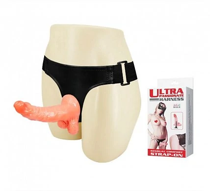 Страпон на трусиках Ultra Passionate Harness 15 см — купить в секс-шопе LoveDoctor