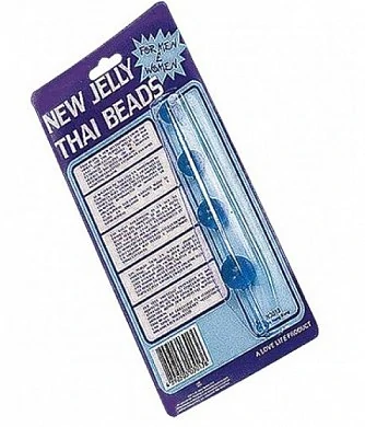 Шарики анальные лиловые New Jelly Thai Beads lila — купить в секс-шопе LoveDoctor