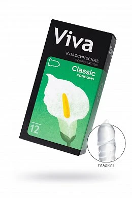 Презервативы Viva классические № 12 — купить в секс-шопе LoveDoctor