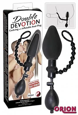 Накачиваемая втулка Double Devotion для мужчин — купить в секс-шопе LoveDoctor