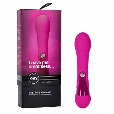 Вибратор Key by Jopen - Virgo - Raspberry Pink розовый — купить в секс-шопе LoveDoctor