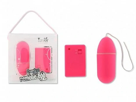 Дистанционное яйцо Funky Remote Egg Pink — купить в секс-шопе LoveDoctor