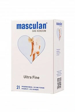 Презервативы Masculan Ultra 2 особо тонкие Ultra Fine 21 шт — фото 3